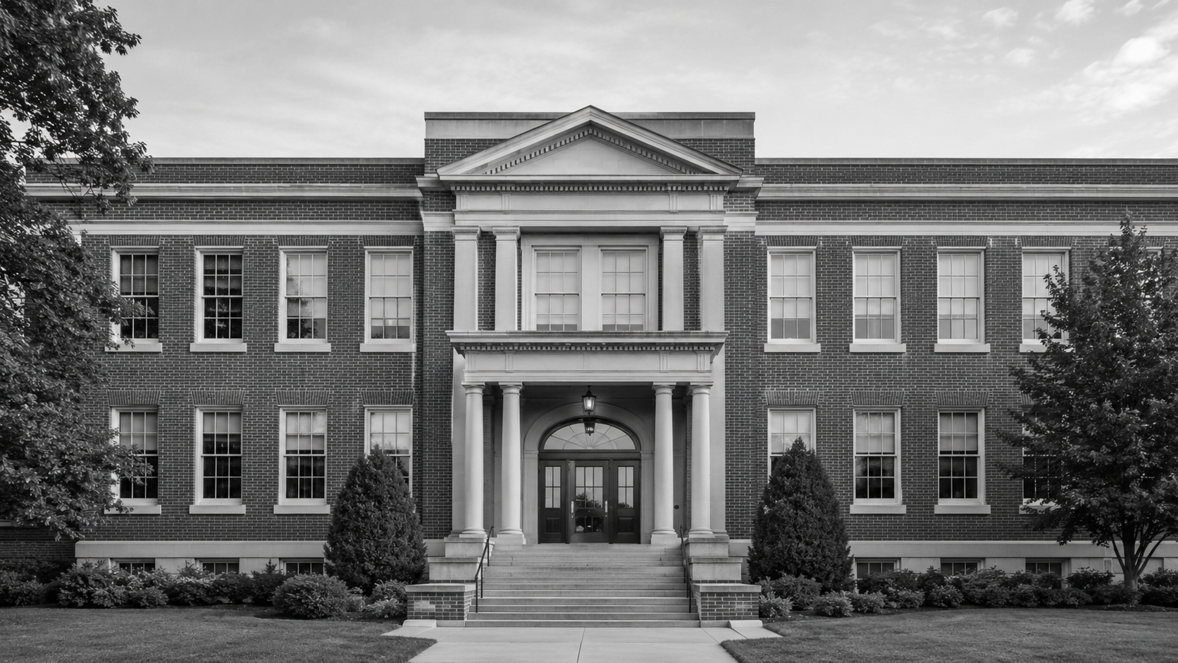School building exterior
